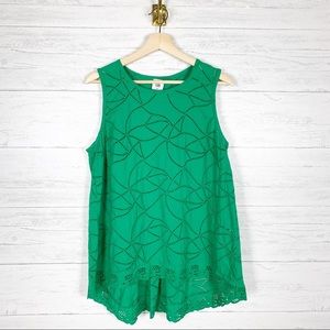 CAbi • Gemma Eyelet Tank